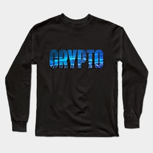 Crypto T-shirt Long Sleeve T-Shirt